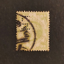 Známka Velká Británie, SG211 (Mi. 97a)#, 1Sh Známka Velká Británie, SG211 (Mi. 97a)#, 1Sh