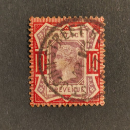 Známka Velká Británie, SG210 (Mi. 96)#, 10P Známka Velká Británie, SG210 (Mi. 96)#, 10P