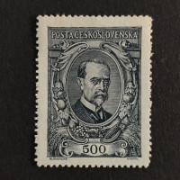 Známka ČSR, Pof.141*, 500h