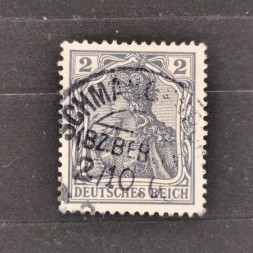 Známka Německo, Reich, Mi.68#, 2Pfg.