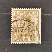 Známka Německo, Reich, Mi.69#, 3Pfg. Známka Německo, Reich, Mi.69#, 3Pfg.