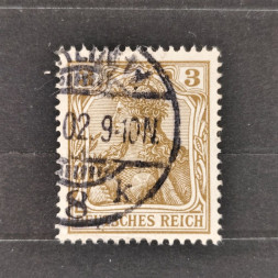 Známka Německo, Reich, Mi.69#, 3Pfg.