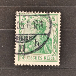 Známka Německo, Reich, Mi.70#, 5Pfg. Známka Německo, Reich, Mi.70#, 5Pfg.