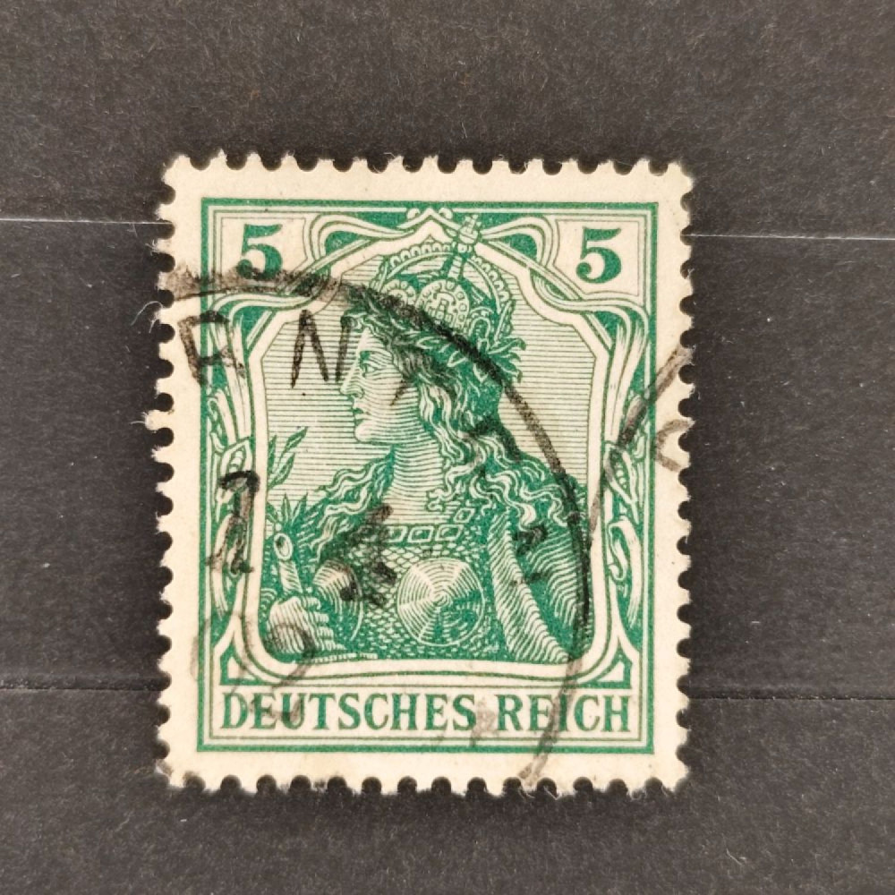 Známka Německo, Reich, Mi.70#, 5Pfg. Známka Německo, Reich, Mi.70#, 5Pfg.