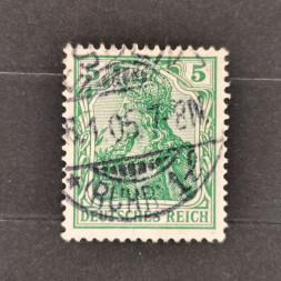 Známka Německo, Reich, Mi.70#, 5Pfg.