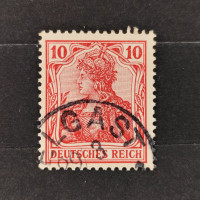 Známka Německo, Reich, Mi.71#, 10Pfg. Známka Německo, Reich, Mi.71#, 10Pfg.