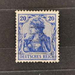 Známka Německo, Reich, Mi.72#, 20Pfg.