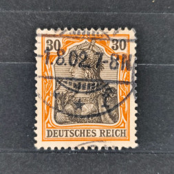 Známka Německo, Reich, Mi.74#, 30Pfg. Známka Německo, Reich, Mi.74#, 30Pfg.
