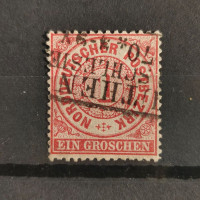 Známka Severoněmecký poštovní spolek, Mi.DE-NDP 16 (SG DE-NDP 26)#, 1 Gr