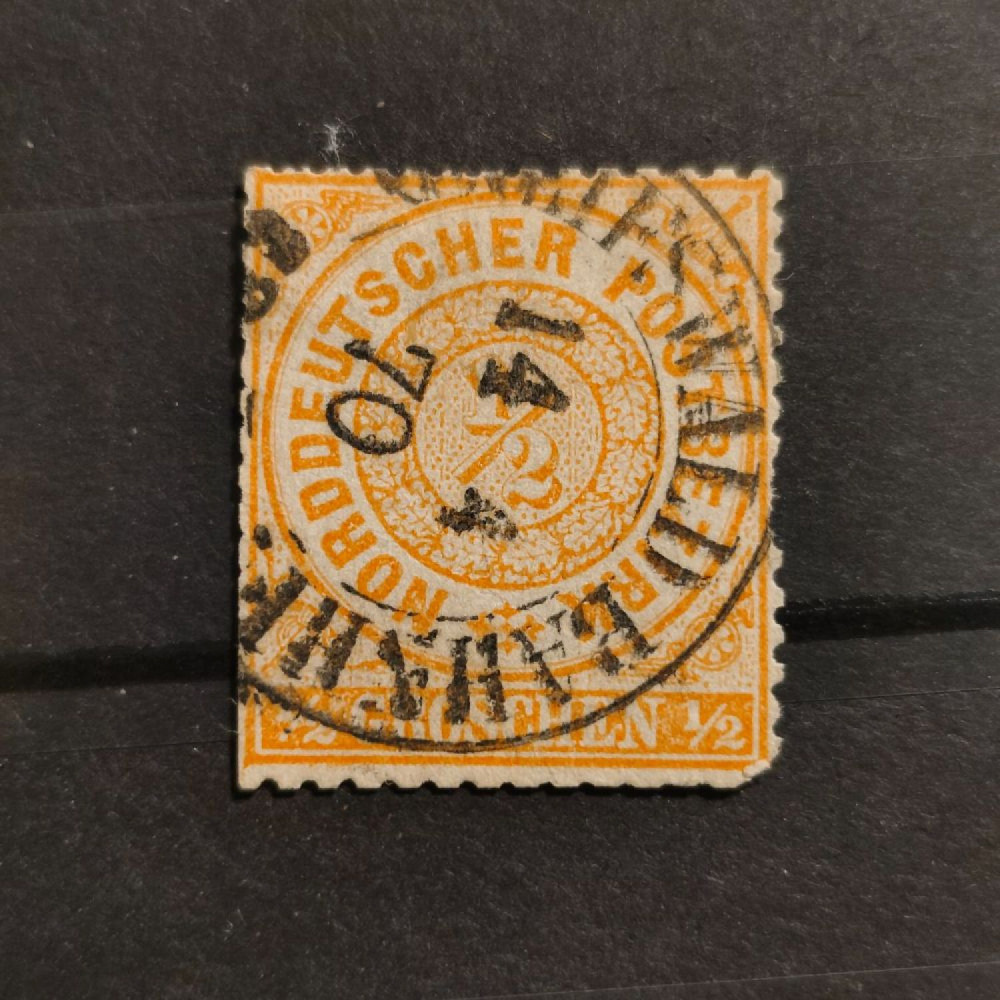 Briefmarke Norddeutscher Bund, Mi.15 (SG 23)Gebraucht, 0 German
