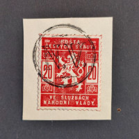 Výstřižek ČSR, Pof.SK2#, 20h