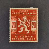 Známka ČSR, Pof.SK2a*, 20h