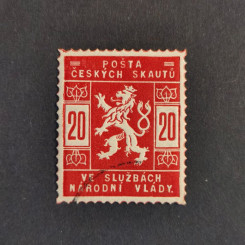 Známka ČSR, Pof.SK2*, 20h
