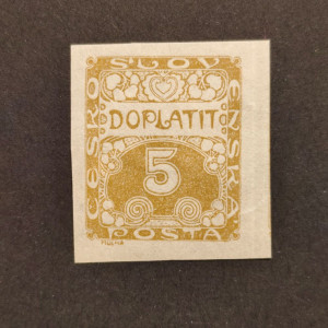 doplatní - ornamentální kresba