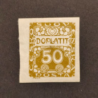 Známka ČSR, Pof.DL8*, 50h