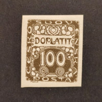 Známka ČSR, Pof.DL9*, 100h