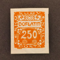 Známka ČSR, Pof.DL10*, 250h
