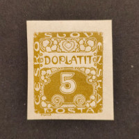 Známka ČSR, Pof.DL1**, 5h