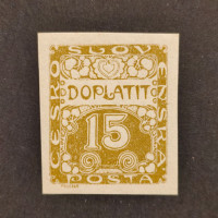 Známka ČSR, Pof.DL3**, 15h