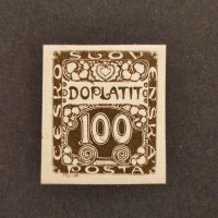 Známka ČSR, Pof.DL9**, 100h