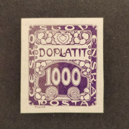 Známka ČSR, Pof.DL13**, 1000h