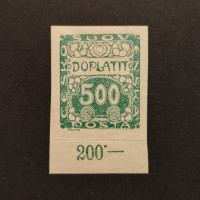 Známka ČSR, Pof.DL12*, 500h
