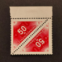Známka ČSR, Pof.DR2*, 50h