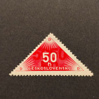 Známka ČSR, Pof.DR2**, 50h