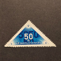 Známka ČSR, Pof.DR1*, 50h