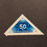 Známka ČSR, Pof.DR1**, 50h