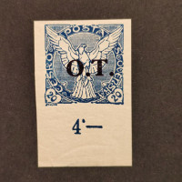 Známka ČSR, Pof.OT2*, 20h