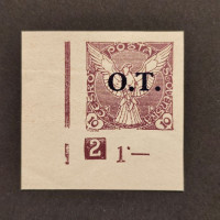 Známka ČSR, Pof.OT1**, 10h