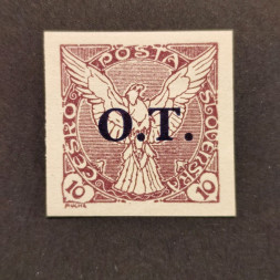 Sello Checoslovaquia, Pof.OT1 (Mi. 326), MNH, 10h