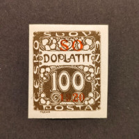 Známka ČSR, Pof.SO41*, 100h
