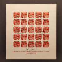 Aršík ČSR, Pof.ANV18**, 25 x 10h