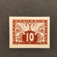 Známka ČSR, Pof.S3**, 10h