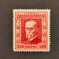 Známka ČSR, Pof.177*, 100h