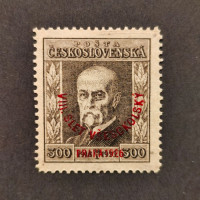 Známka ČSR, Pof.186*, P6, 300h