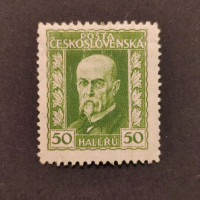 Známka ČSR, Pof.188A*, P3, 50h