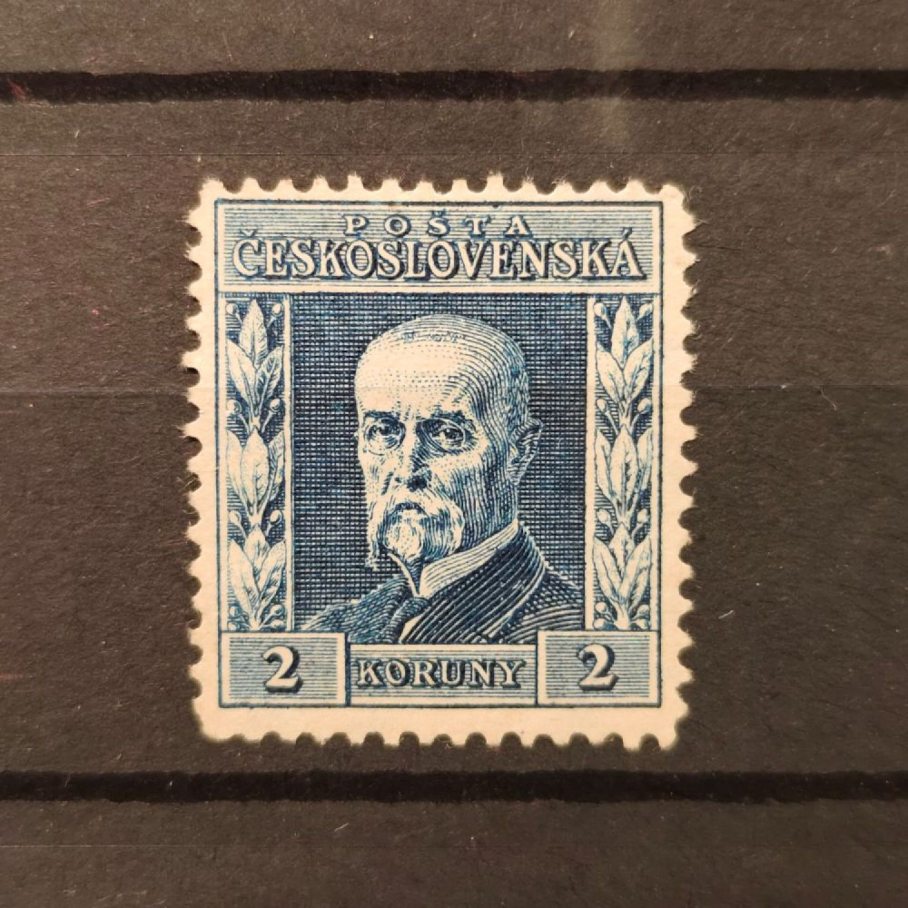 Selo Tchecoslováquia, Pof.195 (Mi. 229), MH, 2 Kč