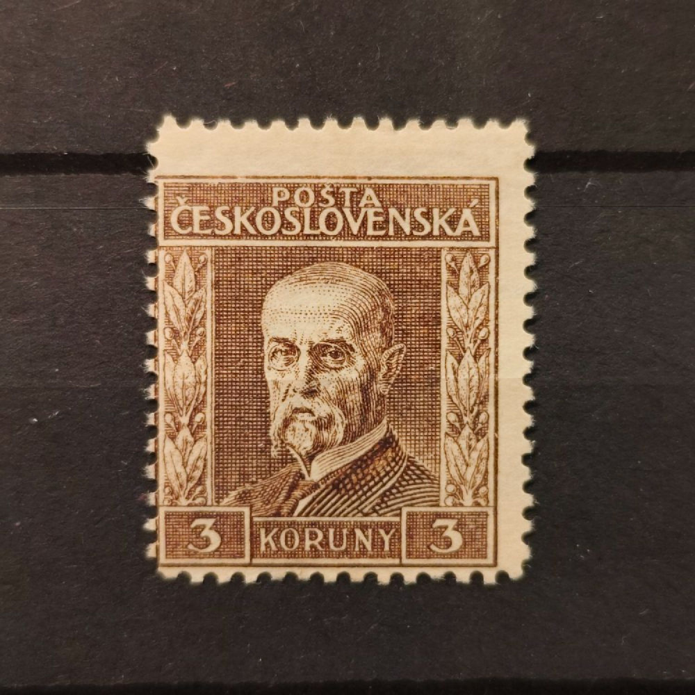 Sello Checoslovaquia, Pof.198 (Mi. 233), MH, 3 Kč