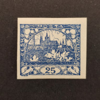 Známka ČSR, Pof.10*, 25h