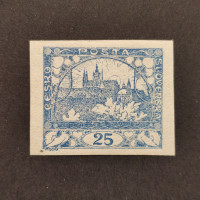 Známka ČSR, Pof.10*, 25h