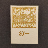 Známka ČSR, Pof.12*, 30h