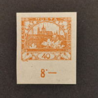 Známka ČSR, Pof.14*, 40h