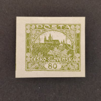 Známka ČSR, Pof.18*, 75h