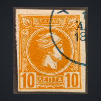 Sello Grecia, Mi.79aC (SG 88), Usado #, 10 L.