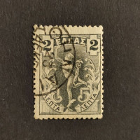 Známka Řecko, Mi.126 (SG 154)#, 2 Λ.