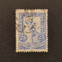 Známka Řecko, Mi.131 (SG 159)#, 25 Λ.