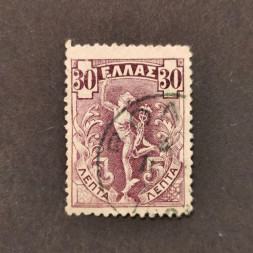 Briefmarke Griechenland, Mi.132 (SG 160)#, 30 Λ.